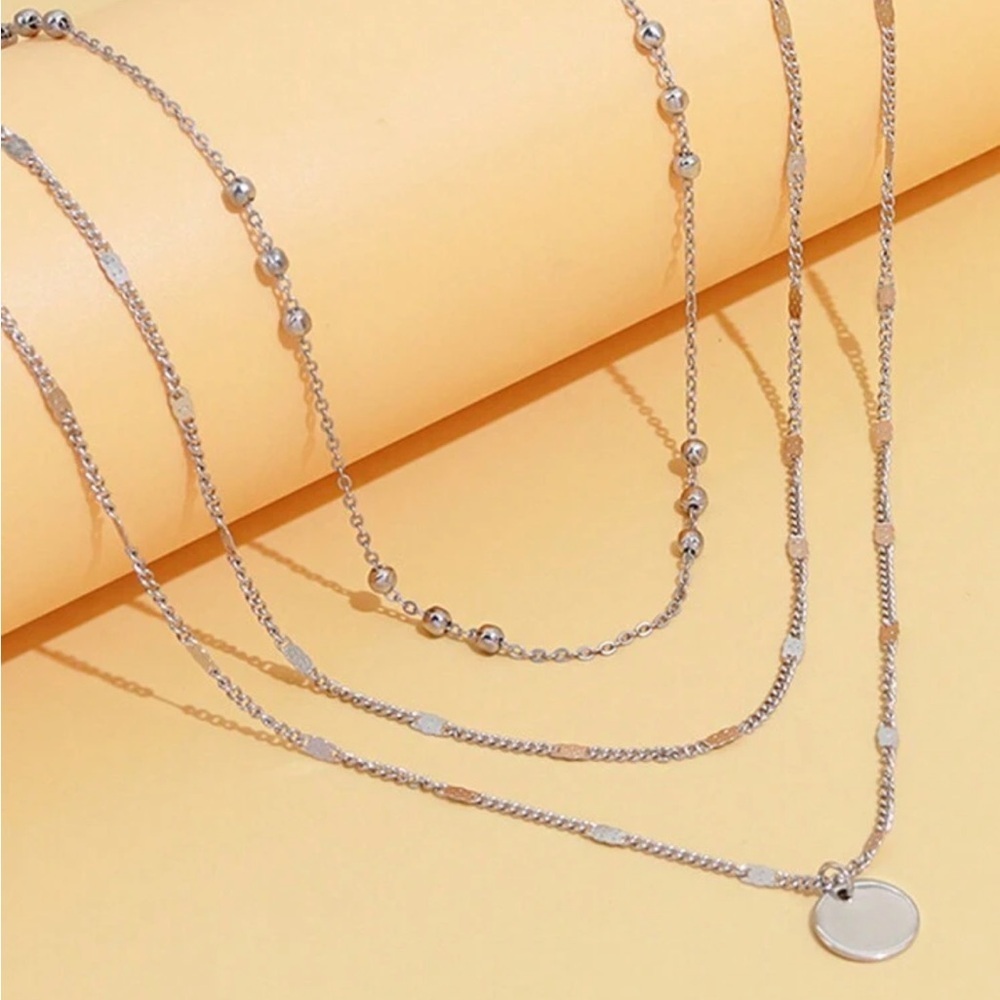 Silver necklace - Picture 2 of 2